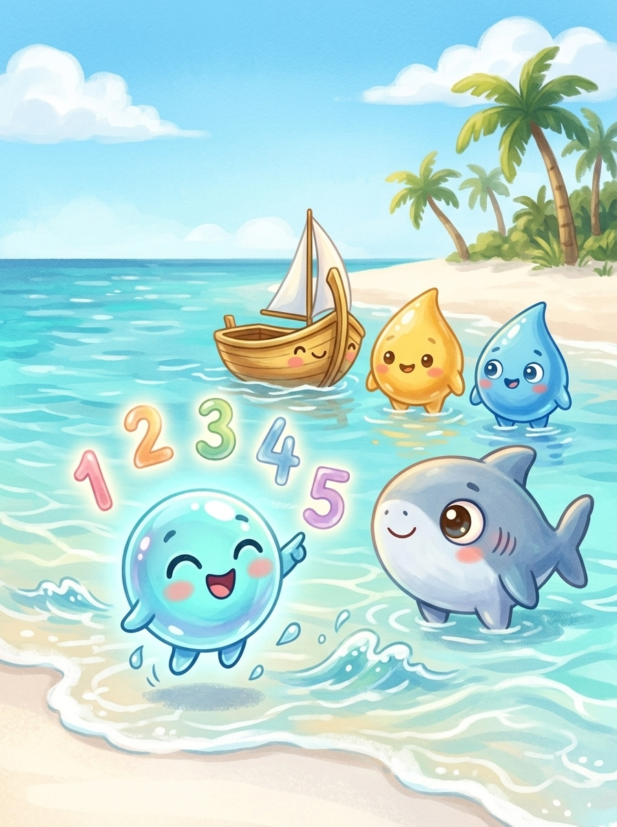 Cover of Bubu Counts the Waves