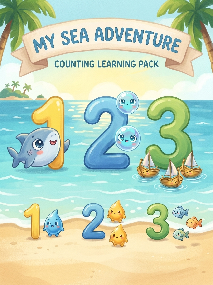 Numbers and counting learning pack