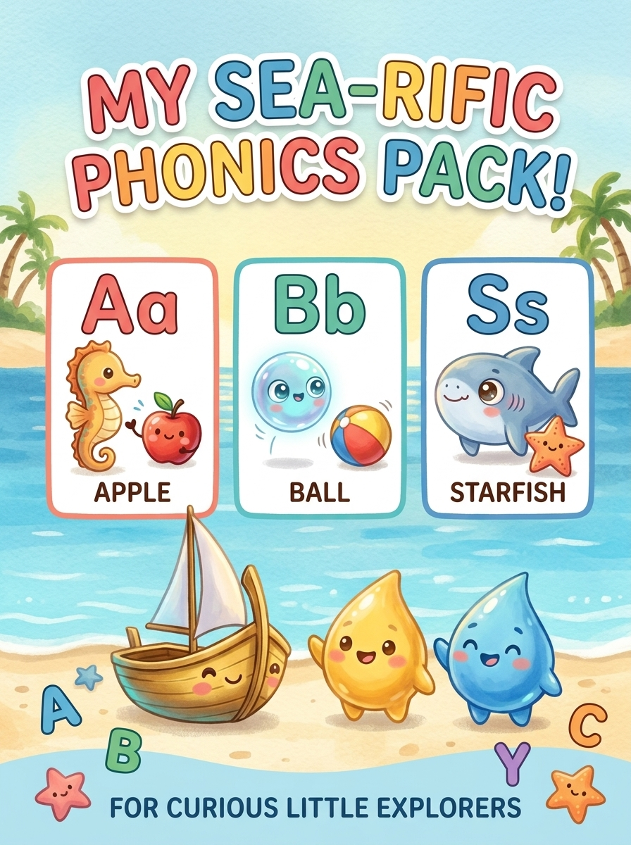 Phonics fun learning pack