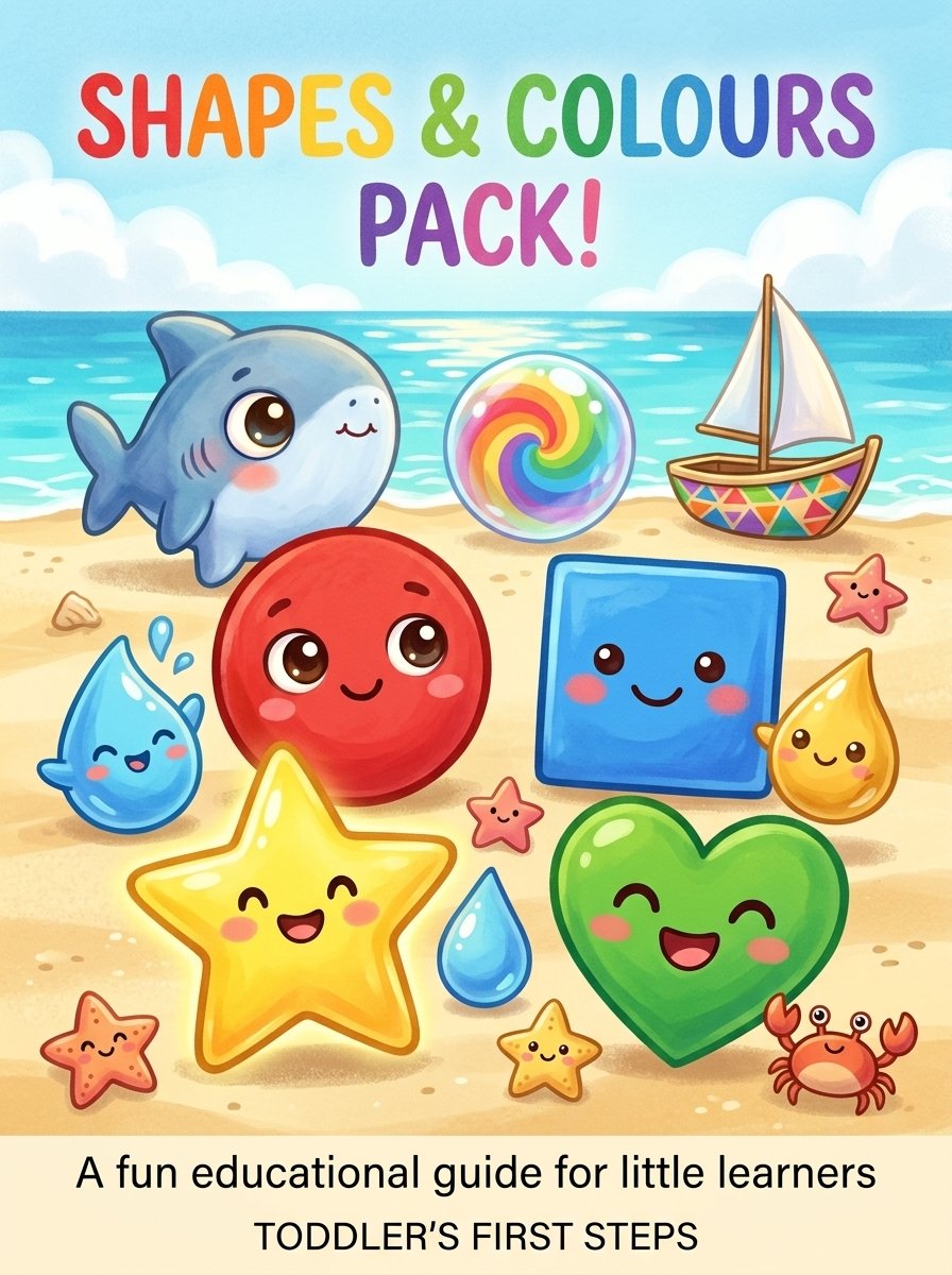 Shapes and colours learning pack