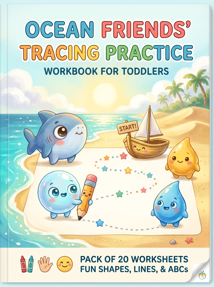 Tracing and handwriting workbook